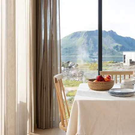 別荘 Lyngvaer Panorama - Jacuzzi & Sauna - No 37 *